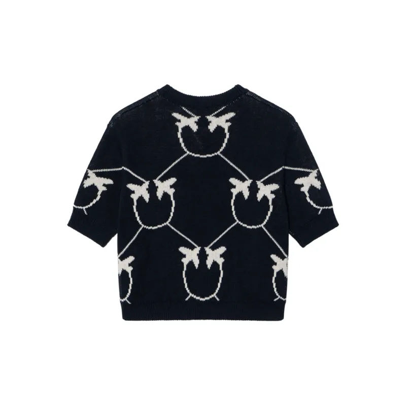 PINKO SS22 Sweater Women's Black-1