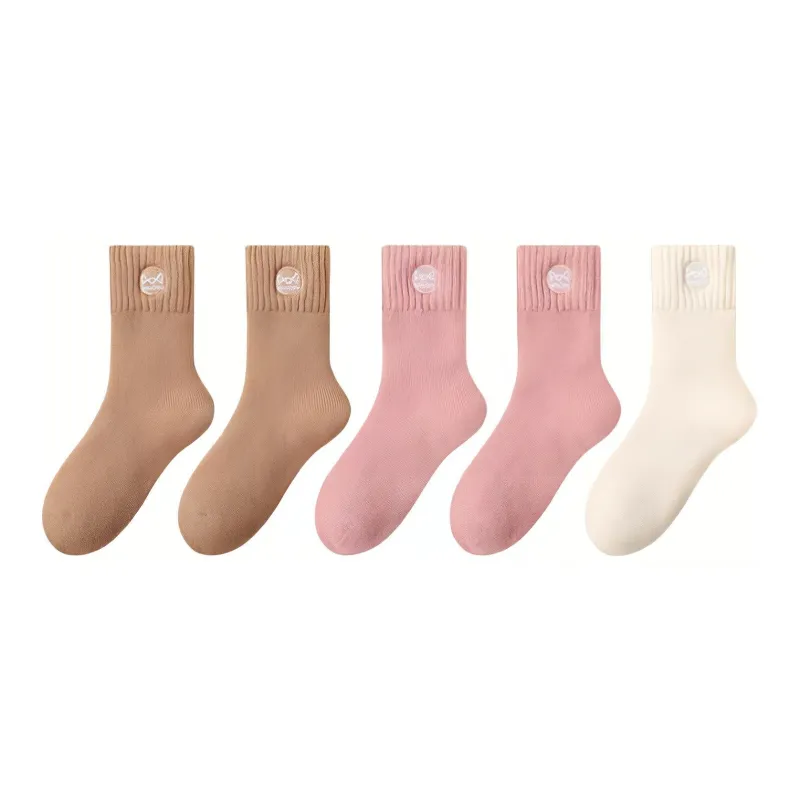 MIIOW Mid Calf Socks Unisex Combo Set-10