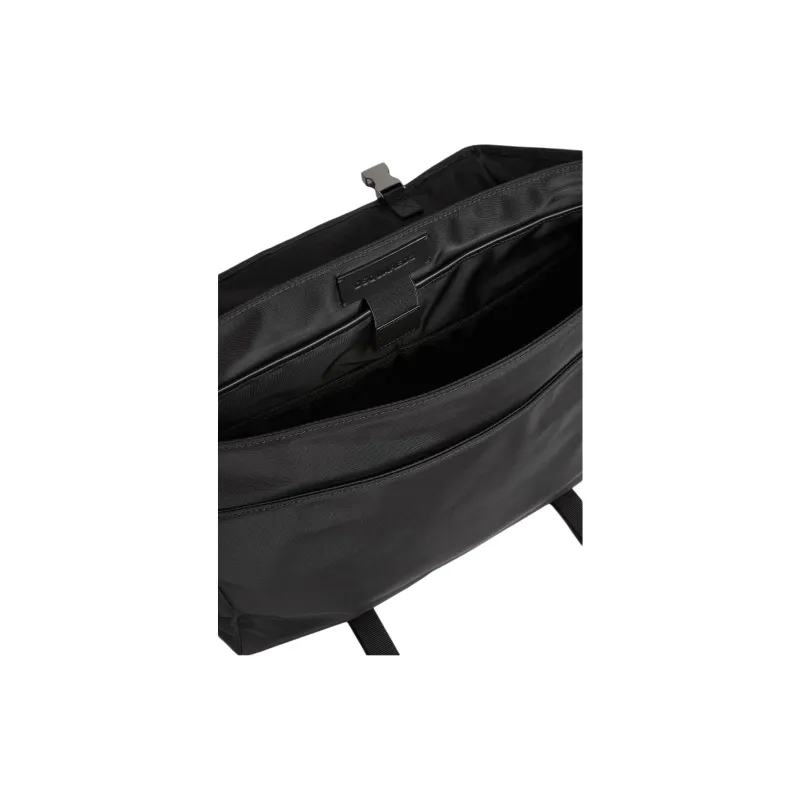 DSQUARED 2 Logo Lettering Foldover Messenger Bag-4