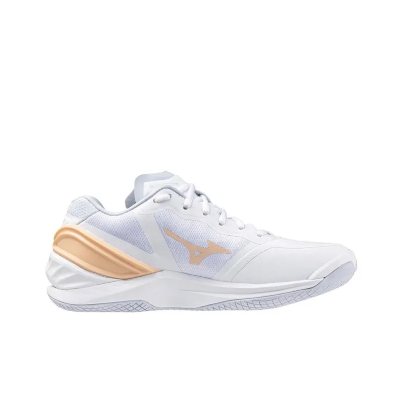 Mikkel Hansen x Mizuno Wave Stealth Cushioning, Wear Resistant Low Top Training Shoes Women's White-1