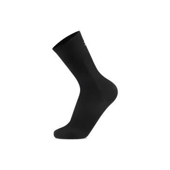 LiNing Sports Life Collection Mid Calf Socks Unisex 1 Pack Black Standard White
