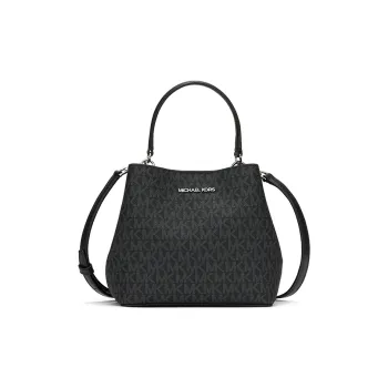 MICHAEL KORS Artificial Leather One Shoulder Handbag, Crossbody Bag Trumpets Women's Black