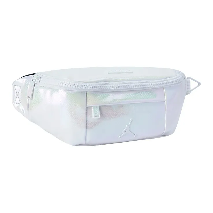 Jordan Synthetic Leather Fanny Pack Unisex White-2