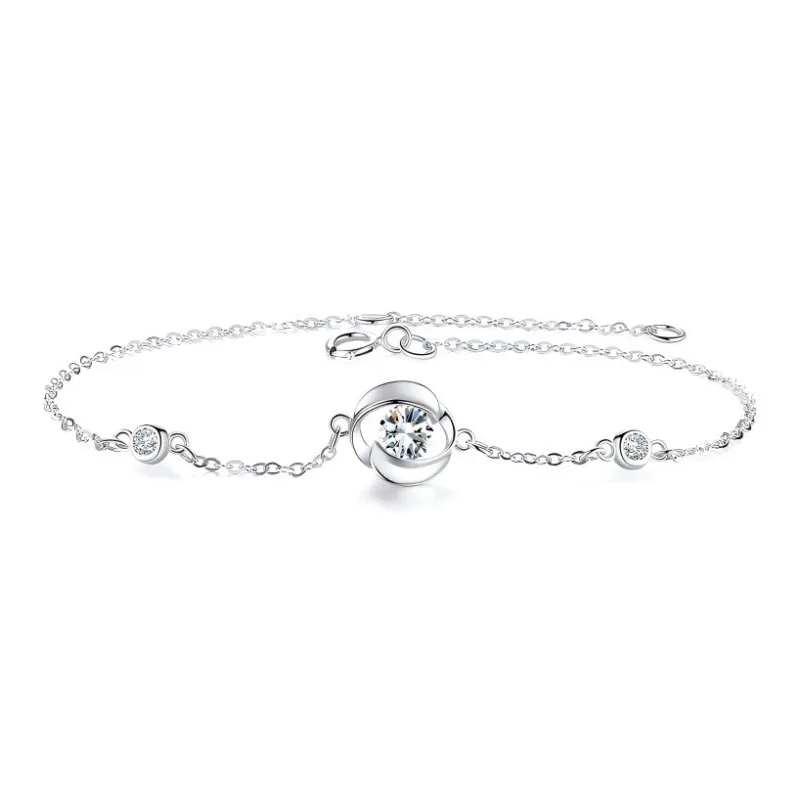 Andaozi S925 Silver Bracelets Unisex-5