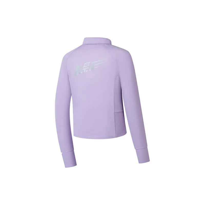 QIAODAN Feiying Knitwear Women's Star Wish Purple-1