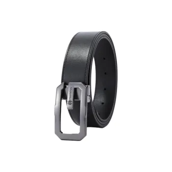 FION Mountain And Sea Journey Series Top Grain Cow Leather Belts Men's 3.4