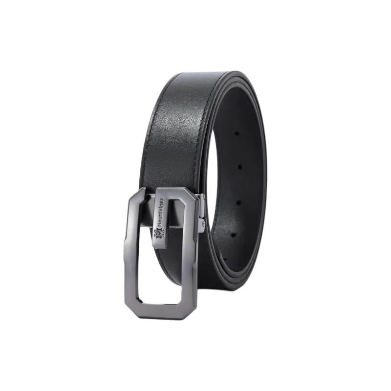 FION Mountain And Sea Journey Series Top Grain Cow Leather Belts Men's 3.4-0