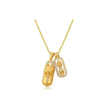 MINTLEAF S925 Silver Necklaces Women's Gold