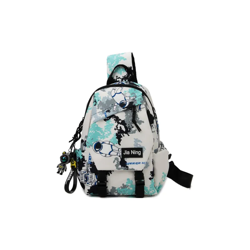 TAKI Nylon Commute Versatile Shoulder Bag, Crossbody Bag Regular Unisex Black/Yellow/Blue/Green-16