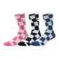 3 Pack (Pink Plaid+Black Plaid+Blue Plaid)