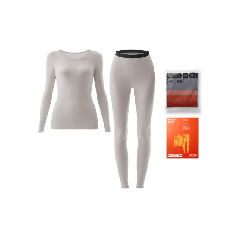 Bananain Red Plan Series Thermal Set Unisex-23