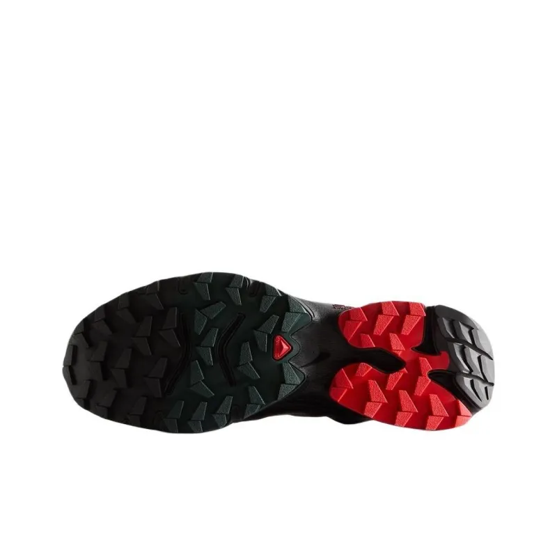 KITH x SALOMON Anti Slip Wear Resistant Low Top Casual Running Shoes Unisex Black Green-3