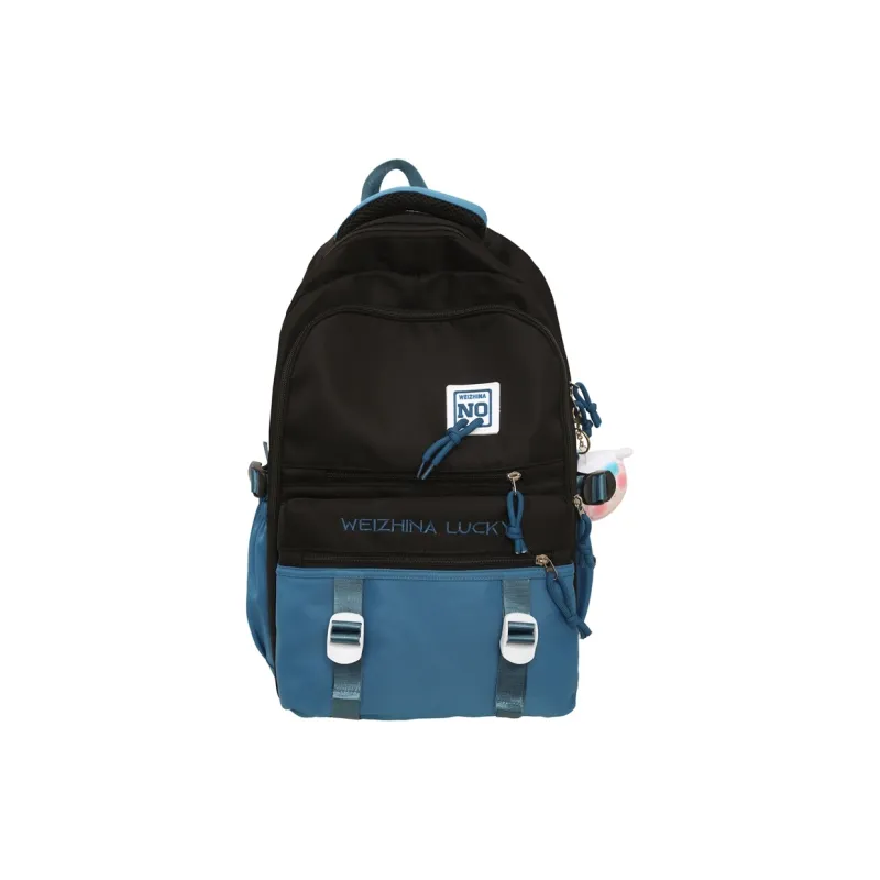 Yalu Nylon Backpack Unisex Multicolor-11