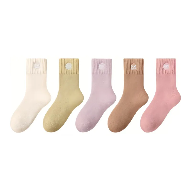 MIIOW Mid Calf Socks Unisex Combo Set-12