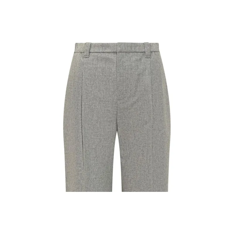 Brunello Cucinelli Pressed Crease Straight Leg Pants-3