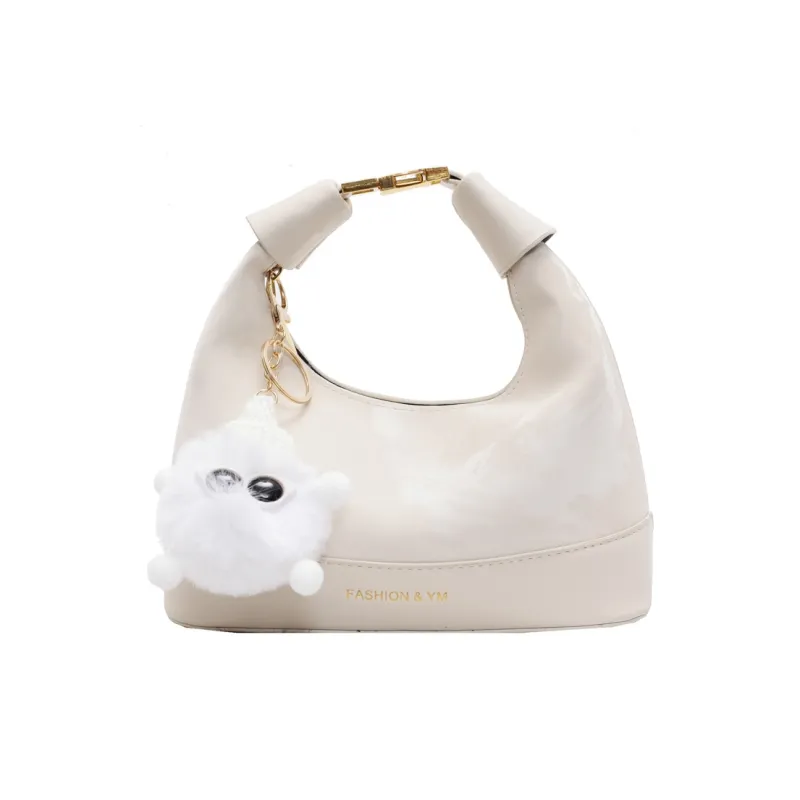 BAODIDAISHU PU Handbags Shoulder Bag Crossbody Bag Regular Women's Ecru/Black/Brown/Pink-0