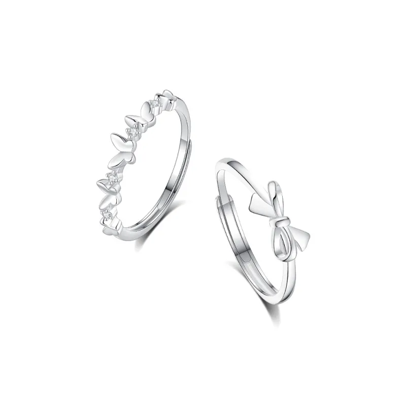 NVBBK 999 Fine Silver Rings Women's-0