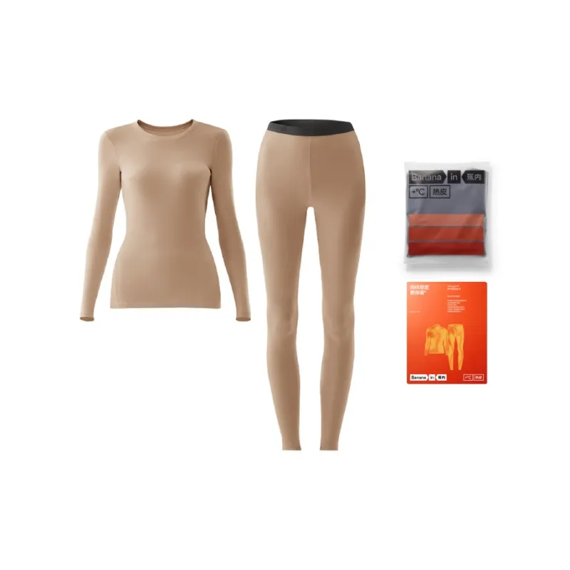 Bananain Red Plan Series Thermal Set Unisex-67