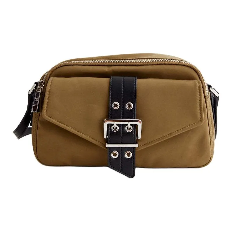 GANNI Nylon Camera Bags Shoulder Bags Women's Military Olive-0