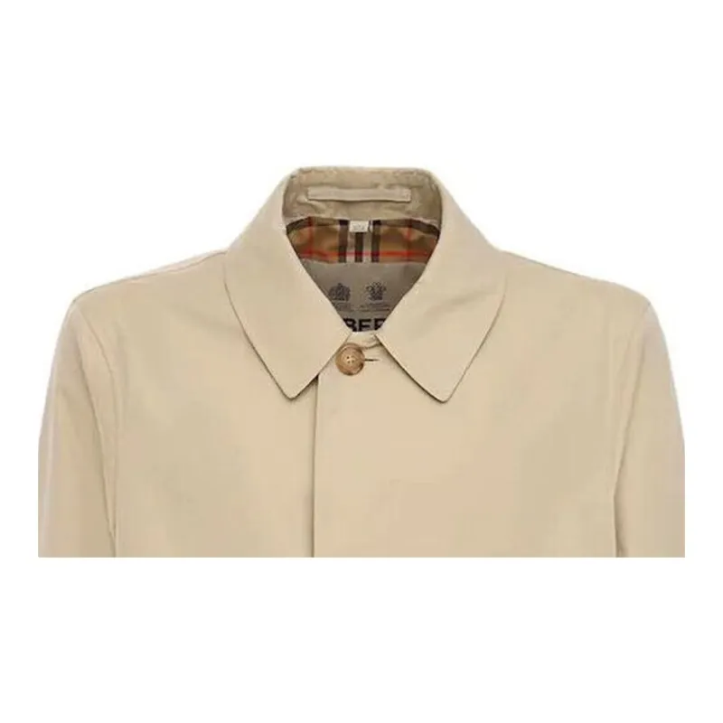 Burberry Trench Coat Men's Light Brown-2