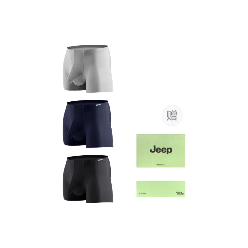 Jeep Underpants Men's Box 3 Pack-8