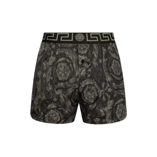 VERSACE Barocco Pattern Printed Underwear Shorts