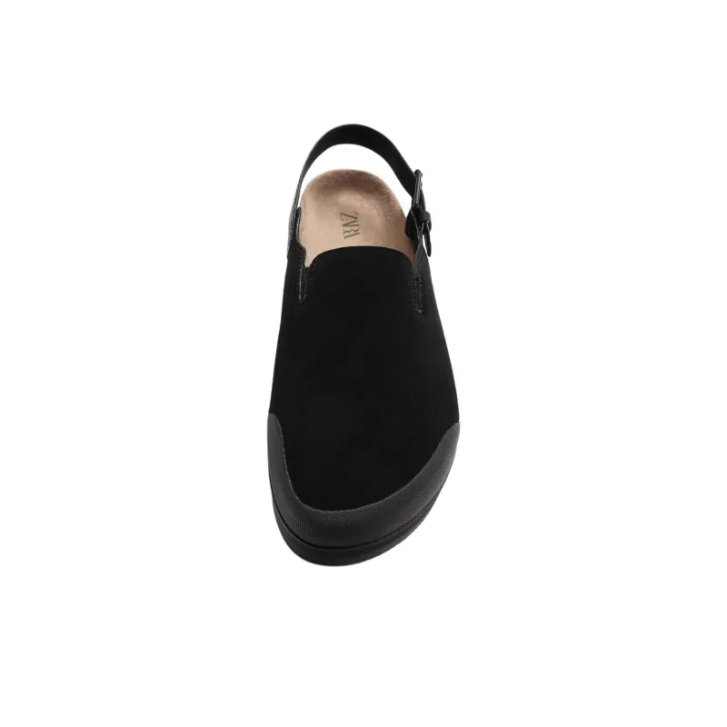 ZARA Low Top Casual Shoes Men's Black-3