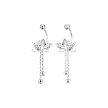 ETAHLOVE Sterling Silver Earrings Women's Mom And Female Friend Birthday Surprise Anniversary Commemoration