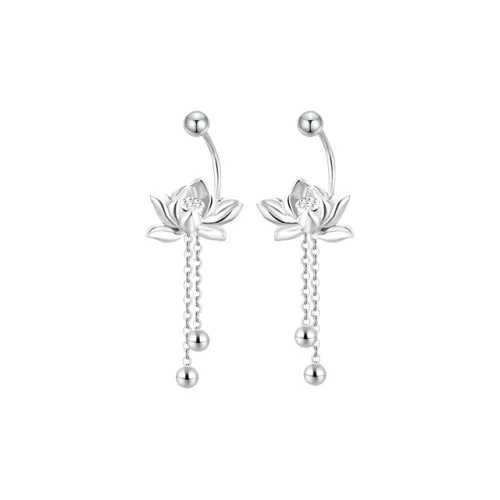 ETAHLOVE Sterling Silver Earrings Women's Mom And Female Friend Birthday Surprise Anniversary Commemoration