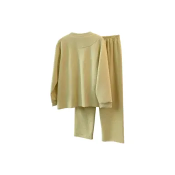 Maultiay Pajama Set Women's Yellow