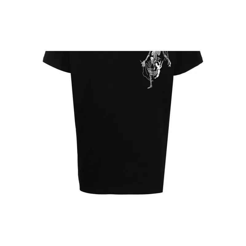 Alexander McQueen T Shirts Men Black-5