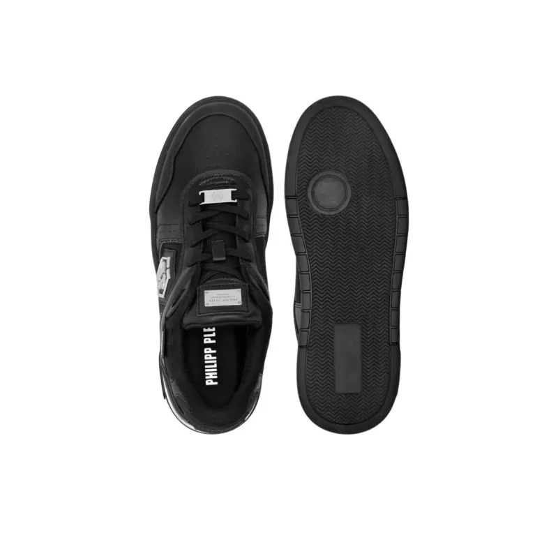 PHILIPP PLEIN Lo Top Low Top Skateboard Shoes Unisex Black-7
