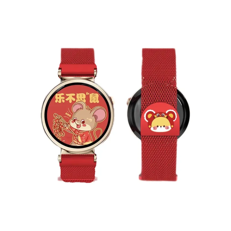CHENSONG Watch Band Huawei Compatibility 46mm Fabric Material-1