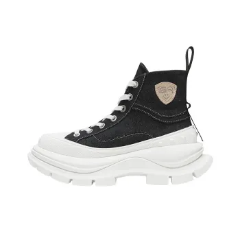 SMILEREPUBLIC QUEEN Anti-Slip And Wear-Resistant Height Increasing High-Top Casual Shoes Unisex