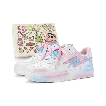 Crayon Shinchan Low Top Skateboard Shoes Unisex