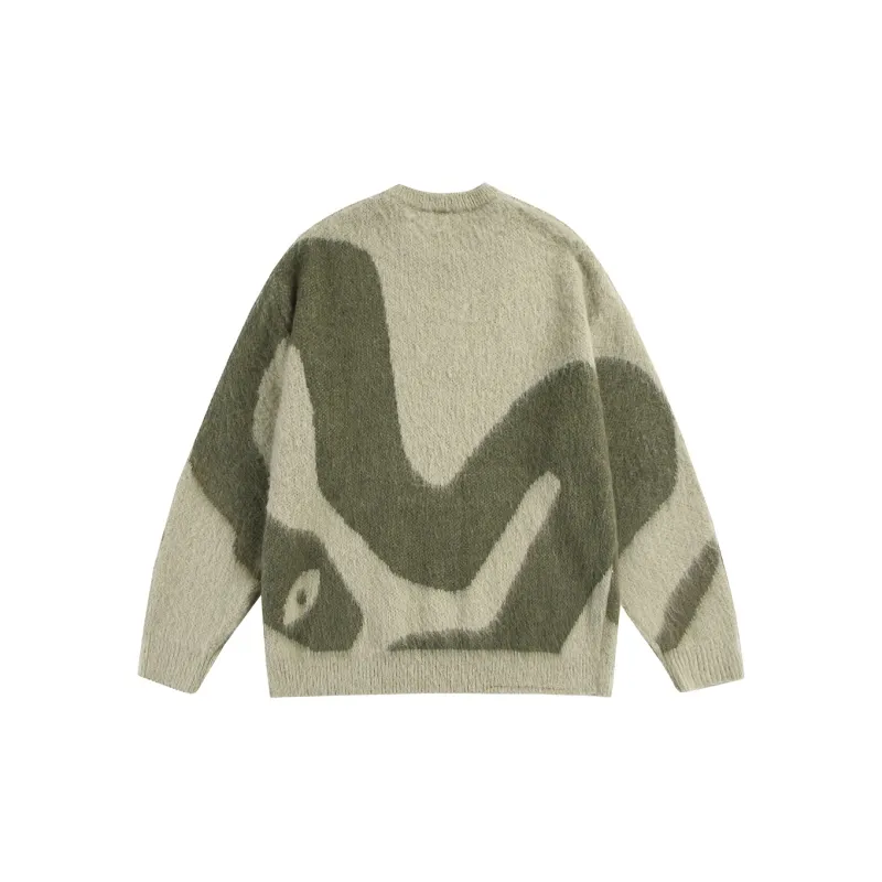 SANSYAS Sweaters Unisex Green-1