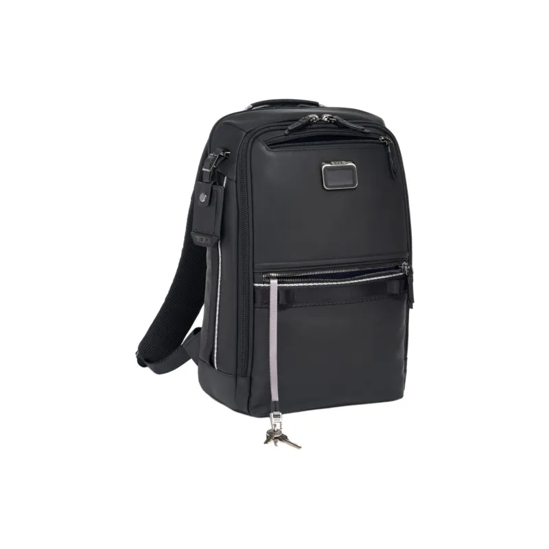 TUMI Coated Canvas Backpack Men's Black-1