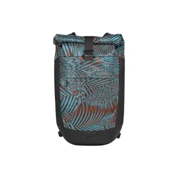 OSPREY Recycled Polyester Backpack Regular Unisex Palm Leaf Rough Print