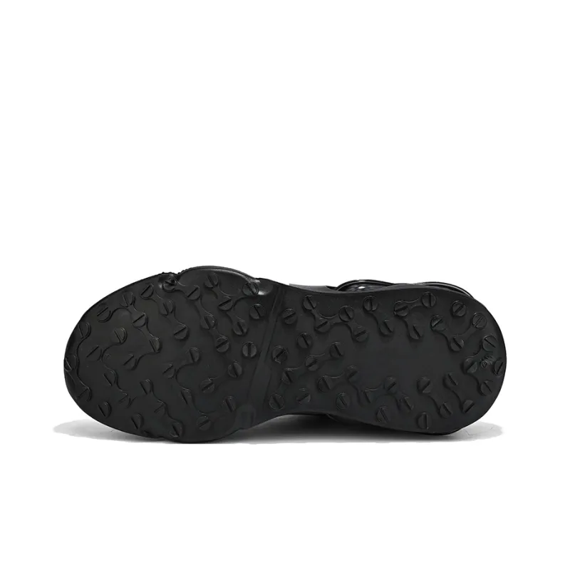PNKE Anti Slip And Wear Resistant Height Increasing Low Top Casual Shoes Men's Black Gold-3