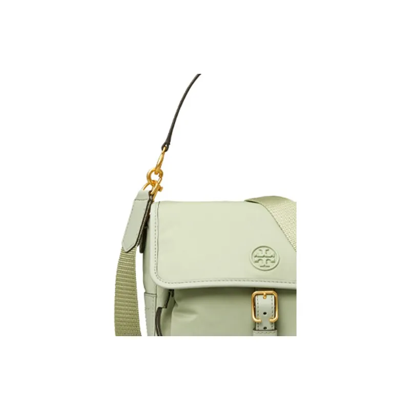 TORY BURCH Piper Nylon Fabric Shoulder Bag, Crossbody Bag Women's Mint Green-4