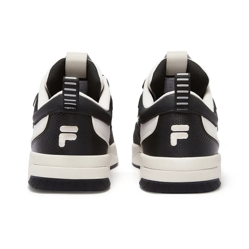 FILA FUSION Slip Resistant Low Top Skateboard Shoes Men's Birch Tree Brown Black-3