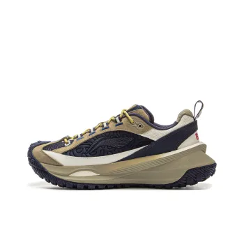 CHUMS x LiNing Travel Hero CRC Cushioning Low Top Running Shoes Unisex Light Chestnut Brown