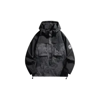 Yalu Wear Resistant Breathable Cold Resistant Water Resistant Windproof Windbreaker Jacket Unisex