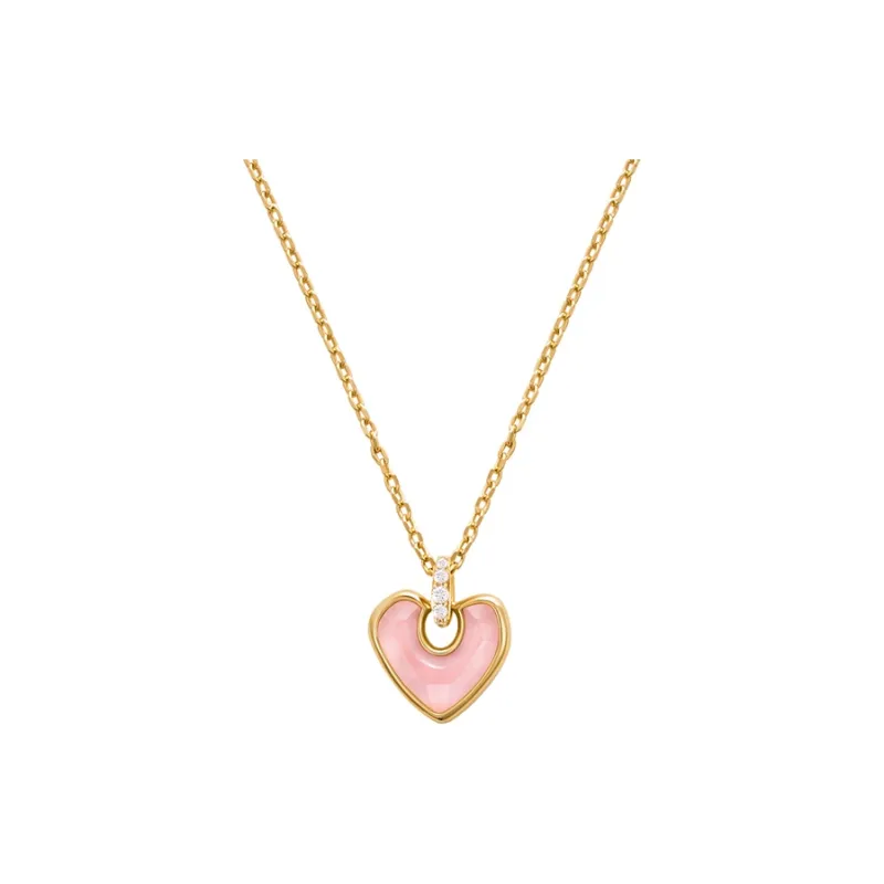 Amber Lollipop AMOUR Collection Shell Necklaces Women's-3