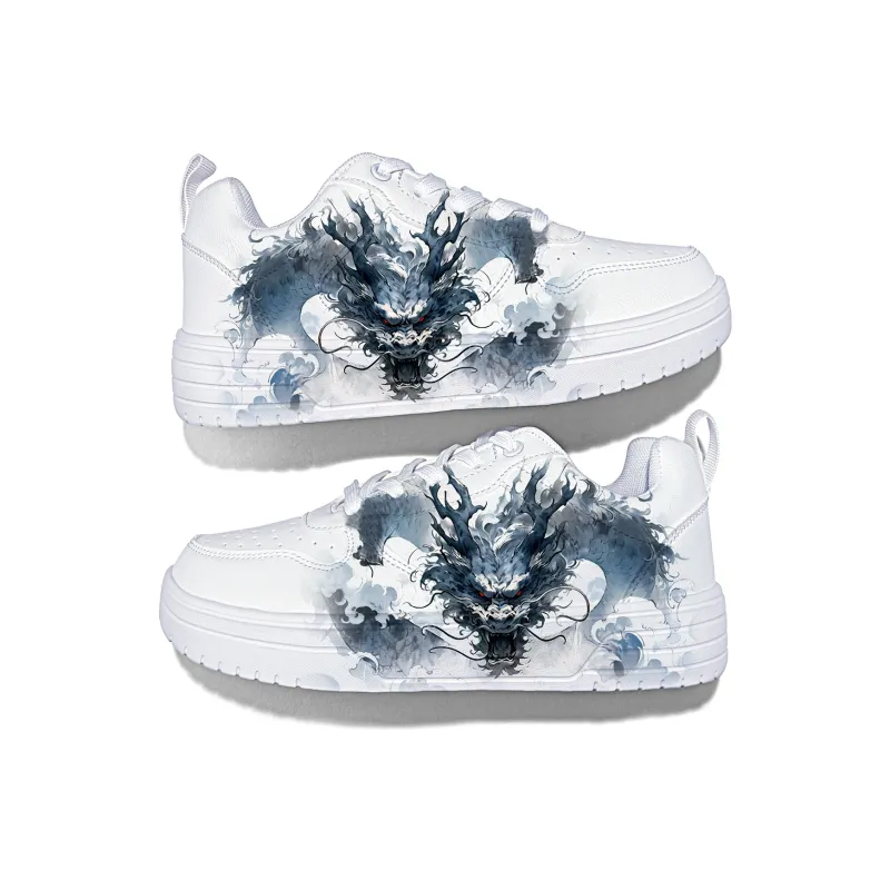 Cold Cicadas Yesterday Low Top Casual Shoes Unisex White-2