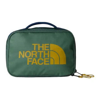 THE NORTH FACE BASE CAMP Polyester Handbag Toiletry Bag Men's Duck Green Dark Blue