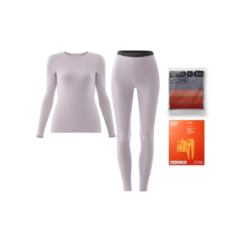 Bananain Red Plan Series Thermal Set Unisex-89
