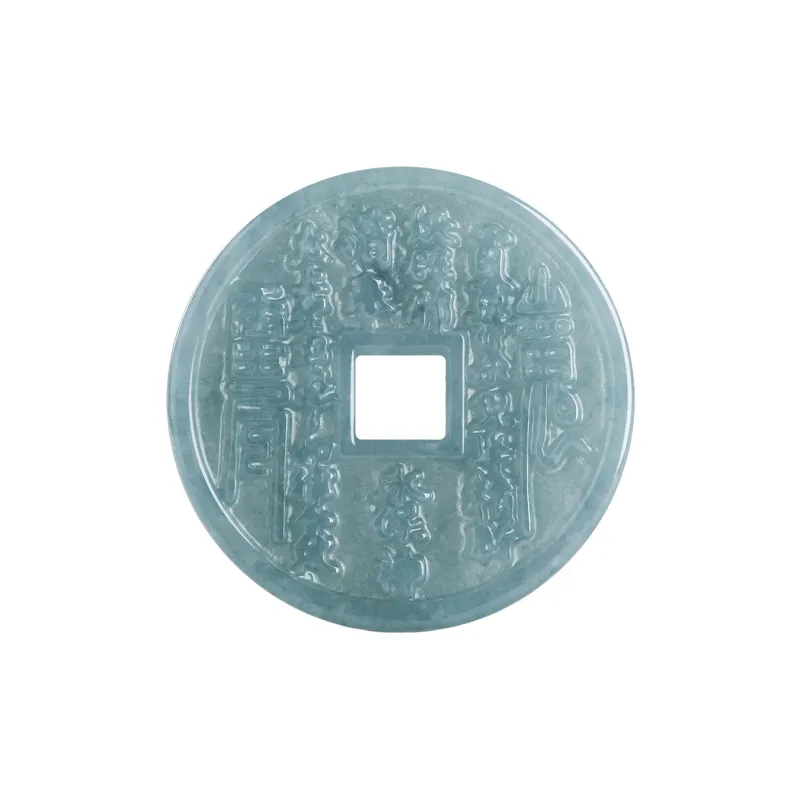 Emerald Glutinous Jade Jadeite Pendants Unisex-1