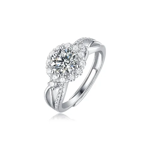 JINLIUFUJIXIANG S925 Silver Rings Women's
