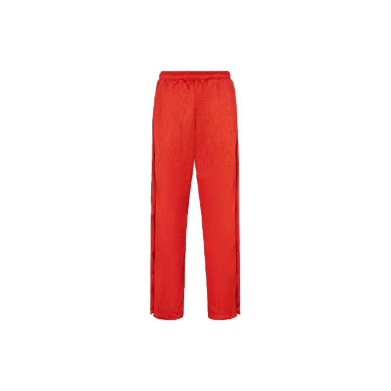 FENDI Knitted Sweatpants Men Red-1
